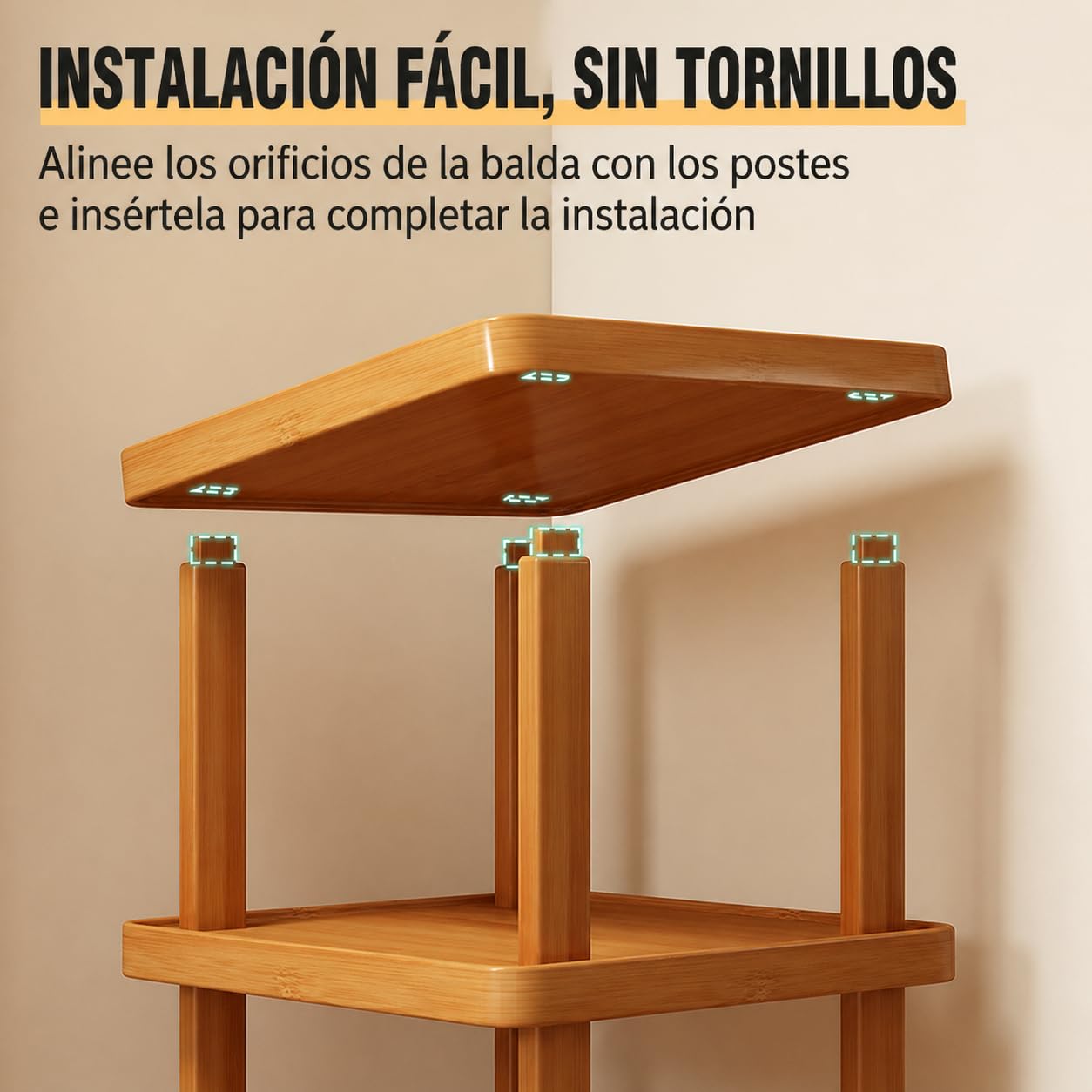 Zapatero Vertical de 7 Niveles, Entrada Recibidor Madera, bambú Estrecho, Ahorro Espacio, Material Bambú Espesado, Impermeabilización, Montaje sin Herramientas,