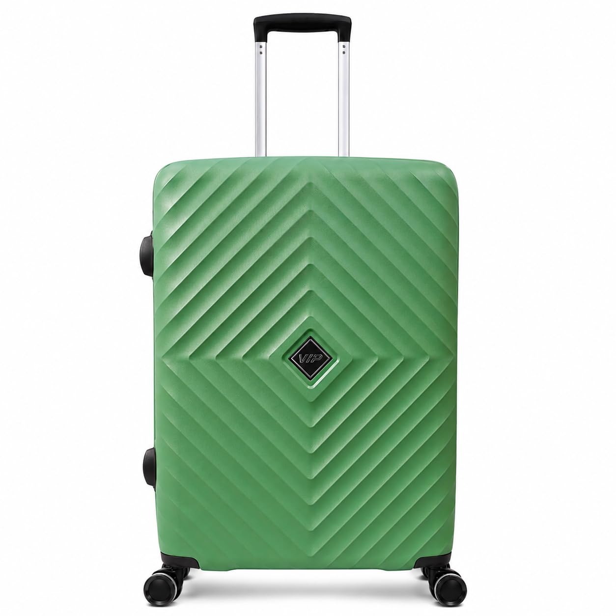 vip Polypropylene (PP) Quad Active 8 Spinner Wheels Trolley Bags for Travel, Hard Case Lightweight Bag with Combination Lock, Tough Suitcase for Travel (Green) (Small | 55 CM | Cabin)-picture-48
