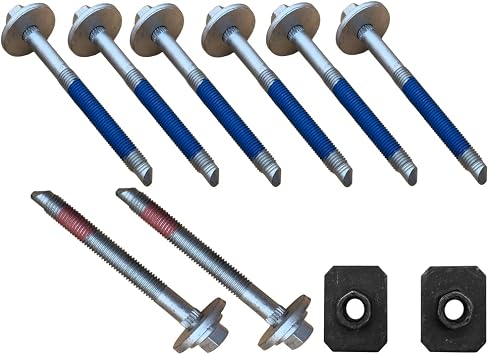 Frame to Body Mounting Bolt Hardware Kit 13848 for Ford F-250 F-350 F-450 F-550 Super Duty 2008-2016 Mounting Bolt Kit Replace 2L1Z78101C58AA, W712879S439, W715132S439K