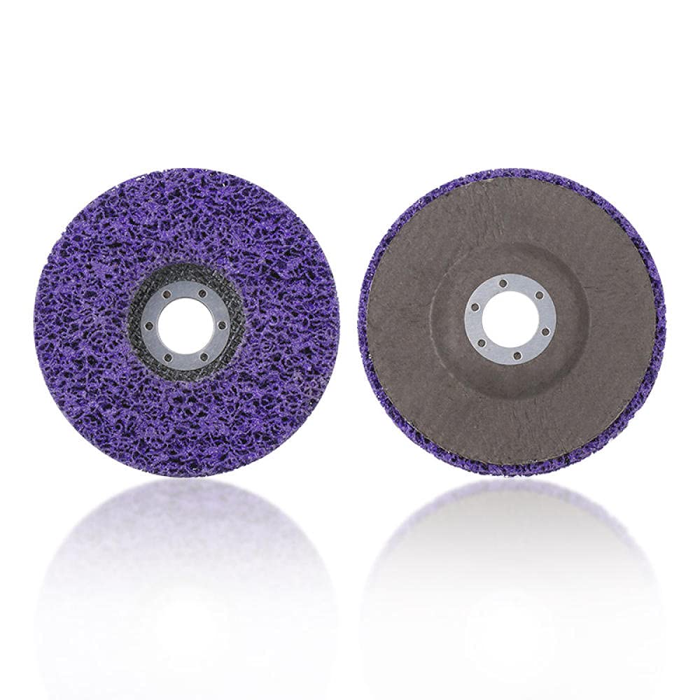 Dischi Per Lucidatura 100mm - 5 Pezzi Per Rimuovere Ruggine E Vernice - Foto 2