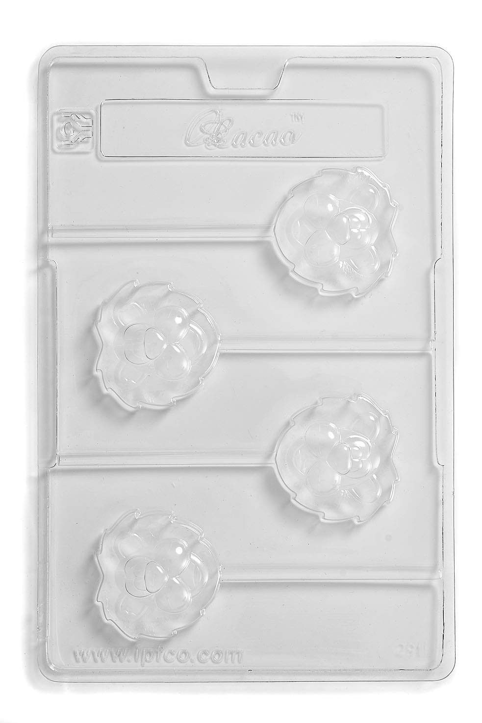 Cacao Leone Lecca-Lecca Stampo per cioccolatini 4 cavità x 10