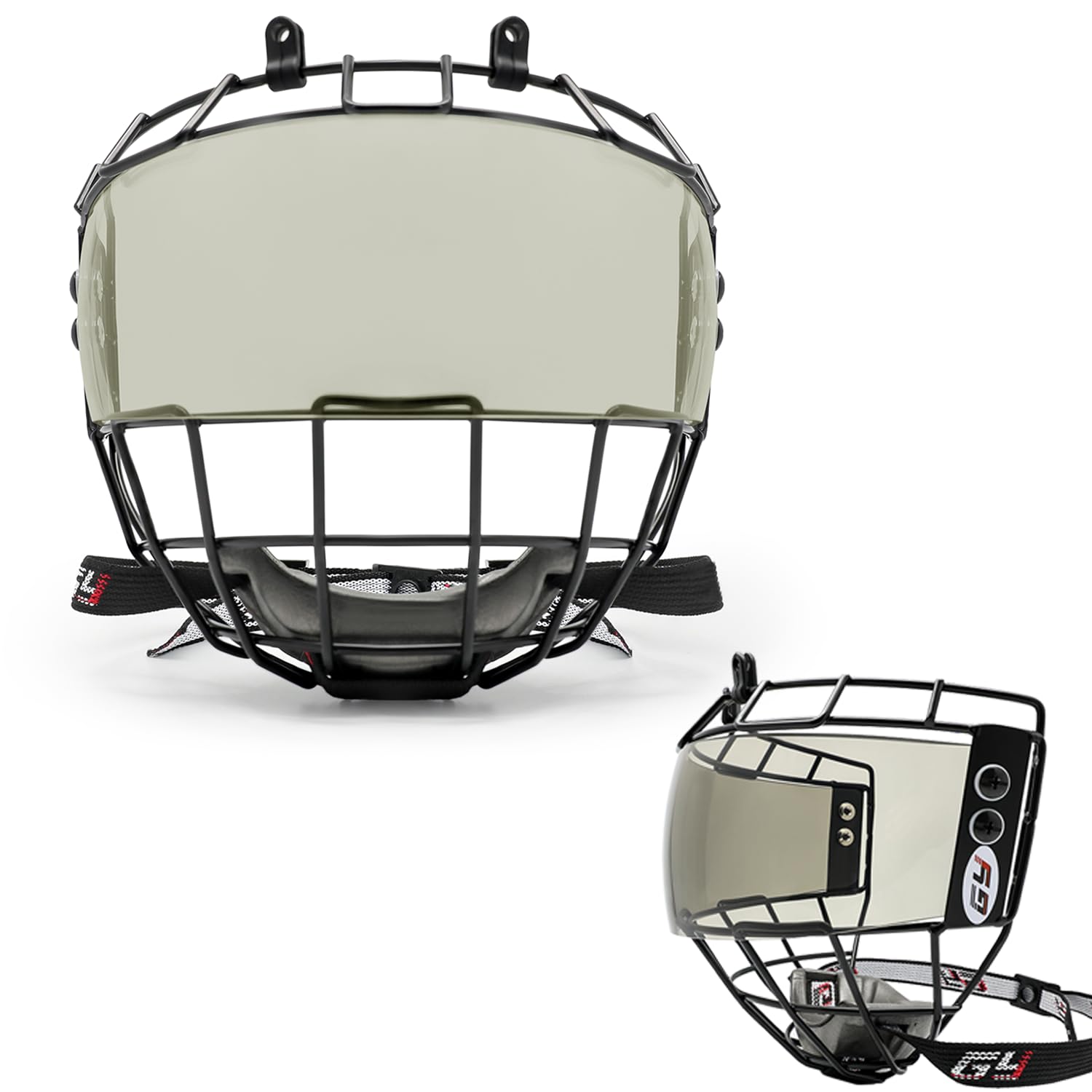 GY Cage de casque de hockey et protection faciale combo hockey sur glace intégral junior