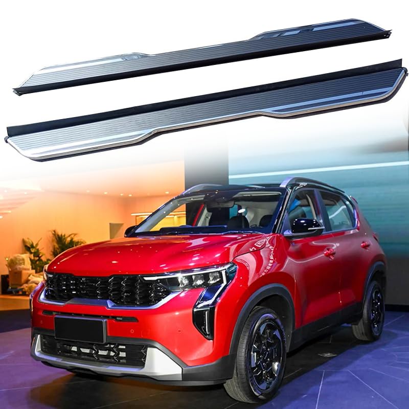 Marchepieds latéraux pour Kia Sonet 2020-2025 de seuils de porte robustes en aluminium