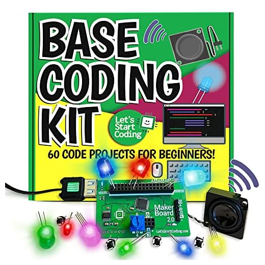 Base Kit 2 for Boys and Girls 8,9,10,11,12 to Learn Computer Programming and Circuits - Over 50 Free Online Projects to Teach S.T.E.A.M. Skills