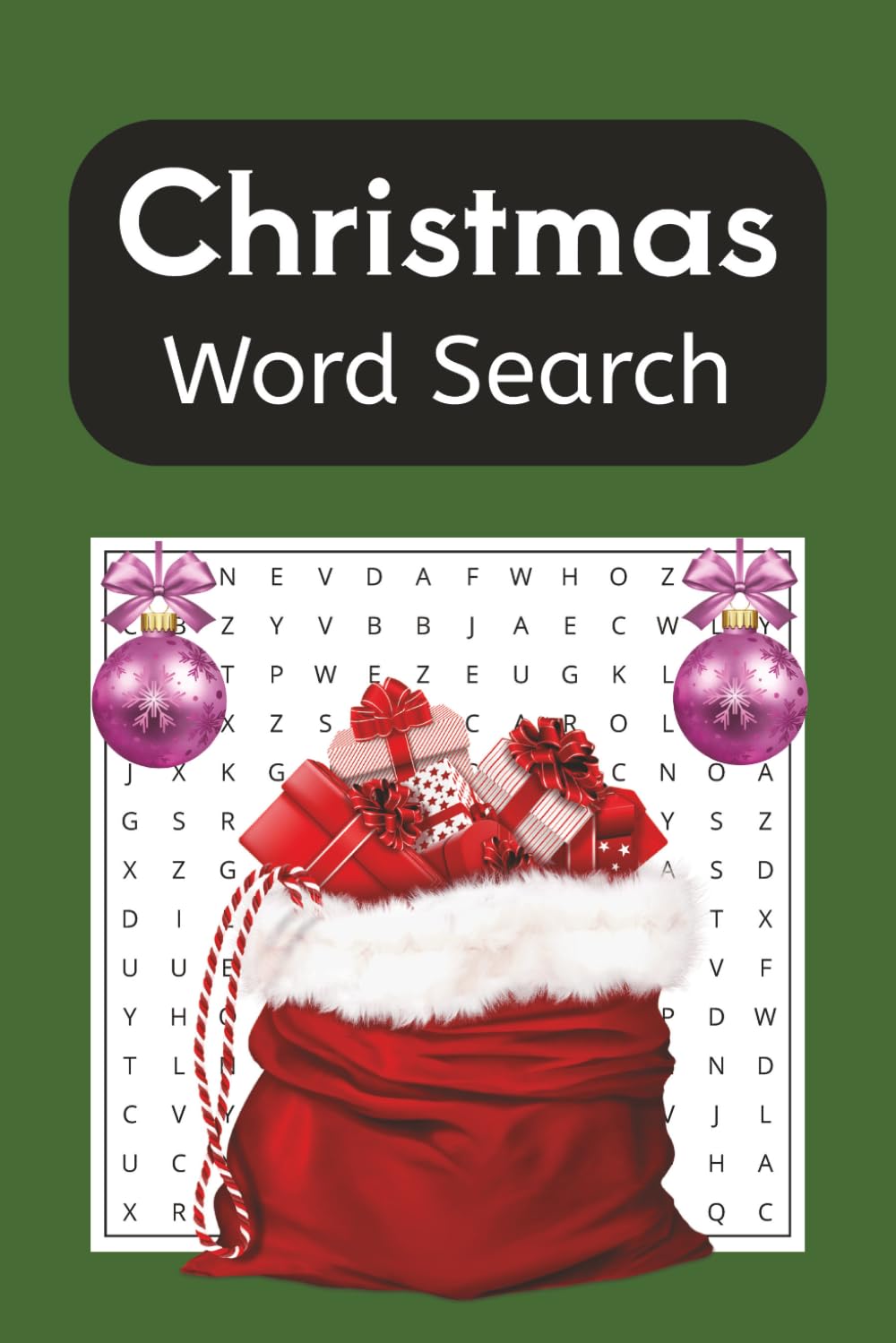 Christmas Word Search Book: A Christmas Themed Word Find Puzzle for Adults, Seniors, and Teens