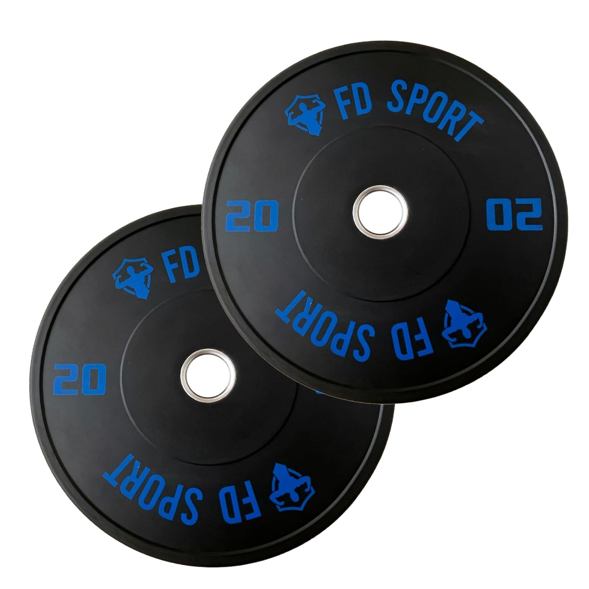 Kit Bilanciere Olimpico 220 cm con 180 kg Bumper Plates (4x20 kg + 4x25 kg) | Set Pesi Olimpici 50 mm per Home Gym, Cross Training, Weightlifting e Powerlifting
