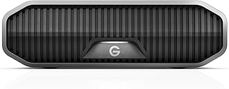 SanDisk Professional G-Drive 22TB Enterprise Class Desktop external Hard Drive, HDD up to 280 MB/s, USB-C (5Gbps), USB-C (USB 3.2 Gen 2), 7200 RPM Ultrastar, fast backup, Premium, Industrial enclosure