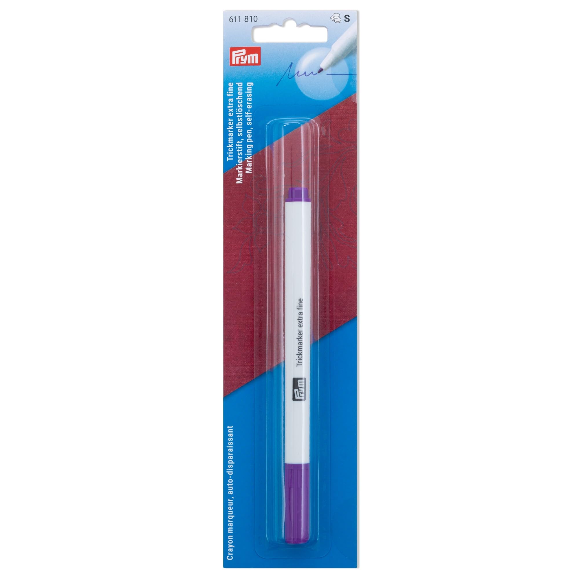 Prym Trick Marker self-erasing extra fine Purple