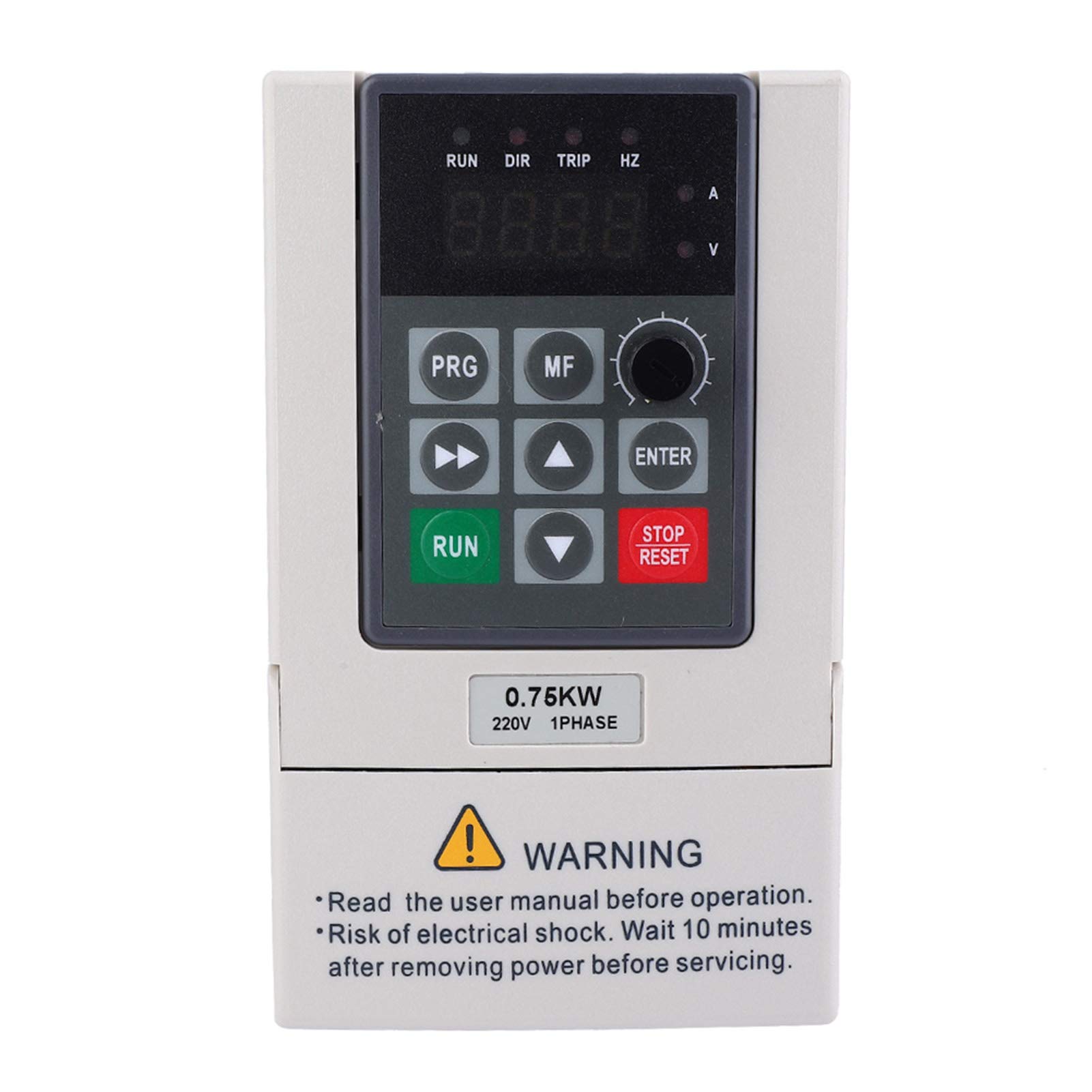 Oumefar 220 V 0 , 75 kW VFD Wechselrichter mit variabler Frequenz 1 Phasen Eingang 3 Phasen Ausgangs Drehzahlregelungswechselrichter für Produktionsmaschinenlüfterpumpen