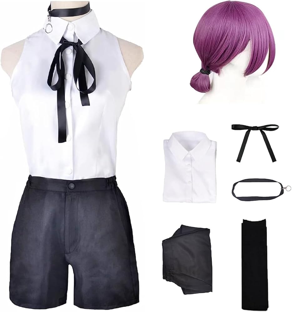 Amazon.co.jp: [QSAENHA] チェンソーマン レゼ コスプレ衣装 ウィッグ