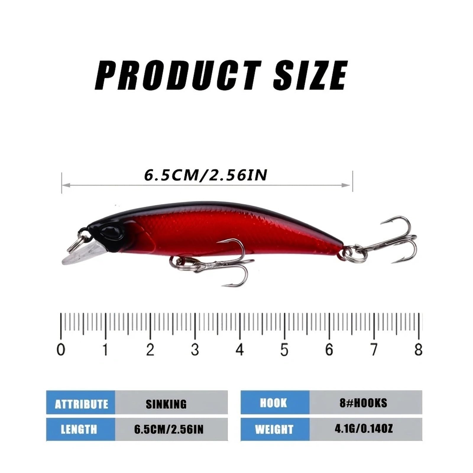 INEOUT Zestaw Przynęt Wędkarskich Wędkarstwo Twarda Przynęta Mini Minnow Pływająca Huśtawka Crankbait Szalone Woblery Sztuczna Bioniczna Korba Przynęty
