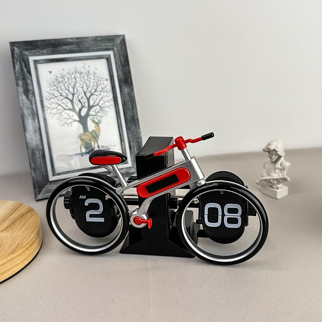 Amazon.com: Itigoitie Bicycle Flip Clock,Flip Down Clock,Retro