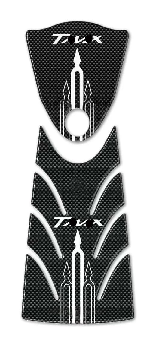 Kit d'autocollants en résine époxy haut de gamme pour réservoir de moto T-Max 500 2008-2011