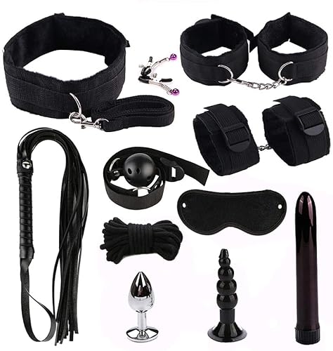 karmoP Divertido Set de Regalo Combo-Yoga Set de Práctica Creativa Accesorios de Escenario Decoración Cómodo Set de Ejercicio para Parejas-11Pcs