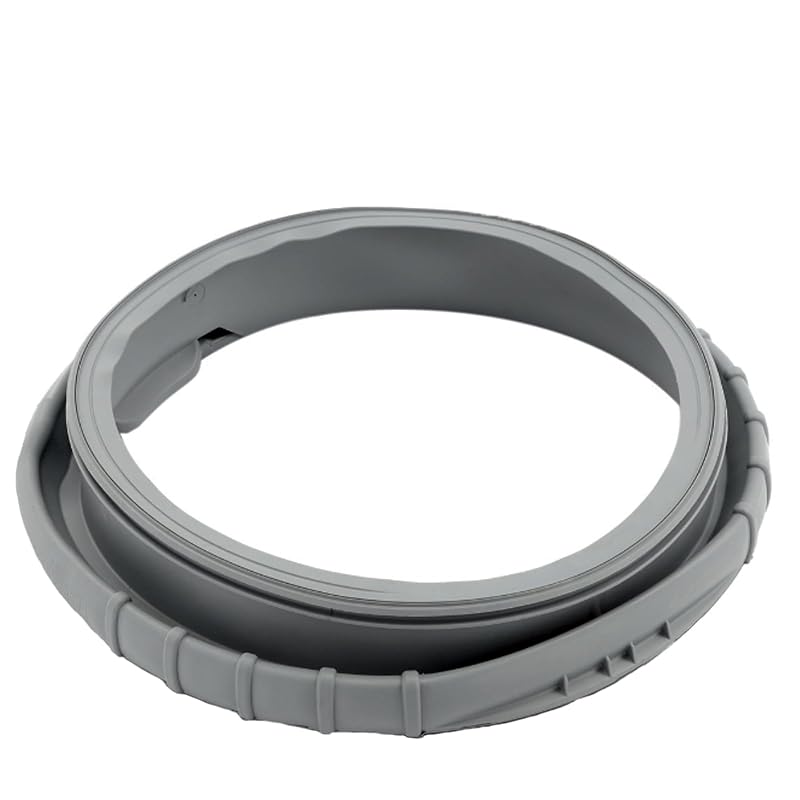 Vedação da porta para lavadora Samsung DC64-00802B em borracha cinza