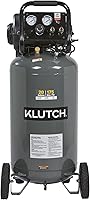 Klutch 20-Gallon Oil-Free Air Compressor, 2 HP, 175 PSI Max, Portable Workshop Powerhouse with Thermal Protection