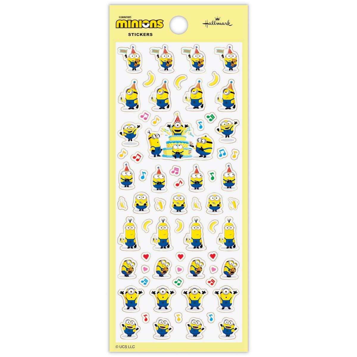 Amazon.co.jp: ホールマーク ミニオンズ シール ふちどり ミニオン 