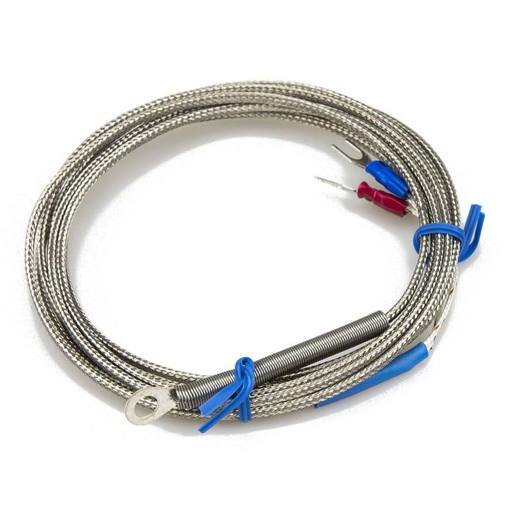 FTARR01 E Type 5mm Inner Diameter Ring 2m Metal screening Cable thermocouple Temperature Sensor