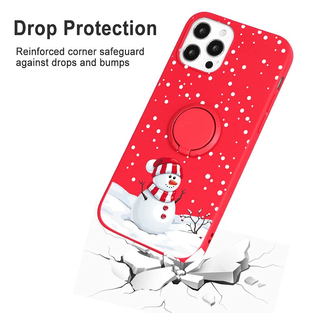 Yoedge Cover Con Anello Per Xiaomi Redmi Note 10 Pro 5G - Custodia Silicone Con Supporto Magnetico Auto 360°