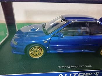 Amazon | AUTOart オートアート 1/18 スバル インプレッサ 22B