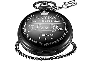 Personalized Pocket Watch for Son: A Timeless Treasure Engraved with Love