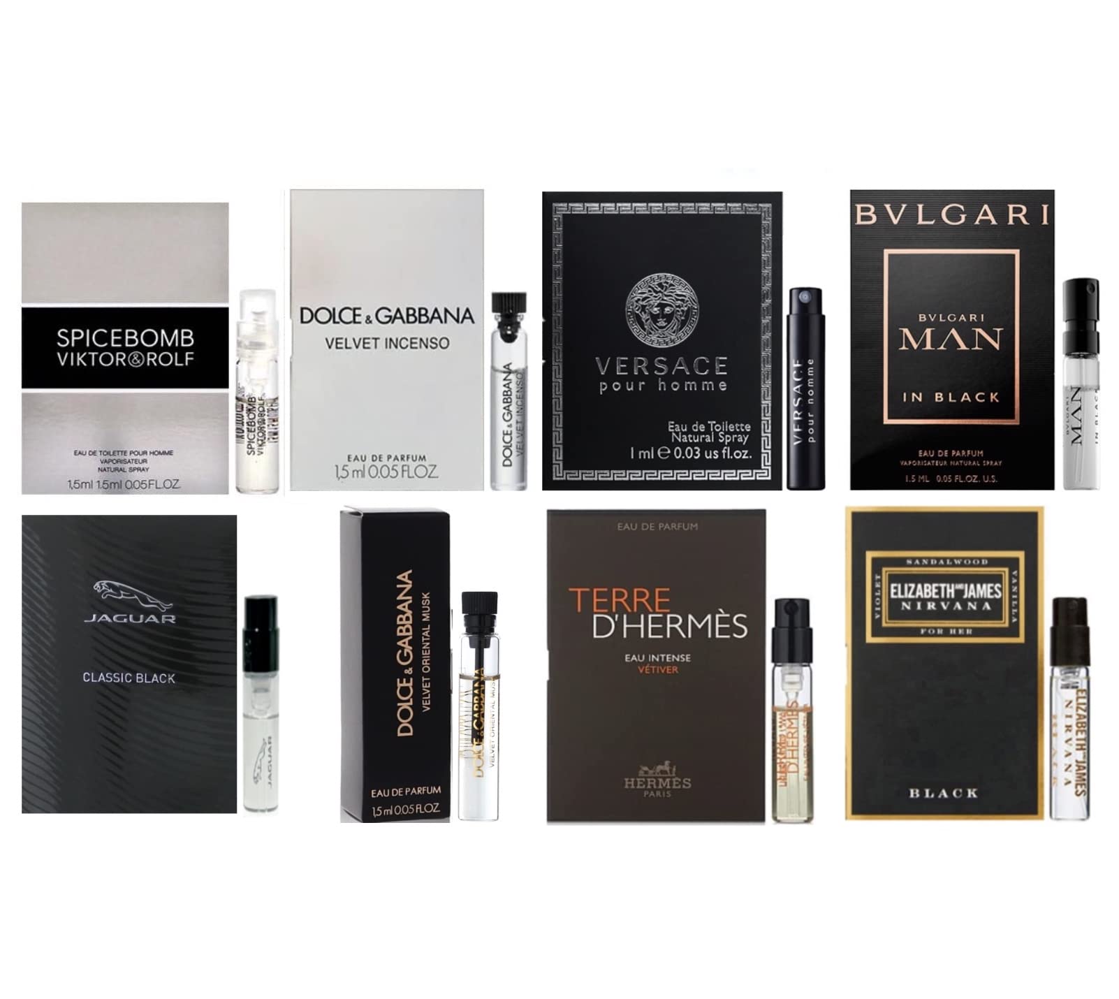 Mens Cologne Sample Set