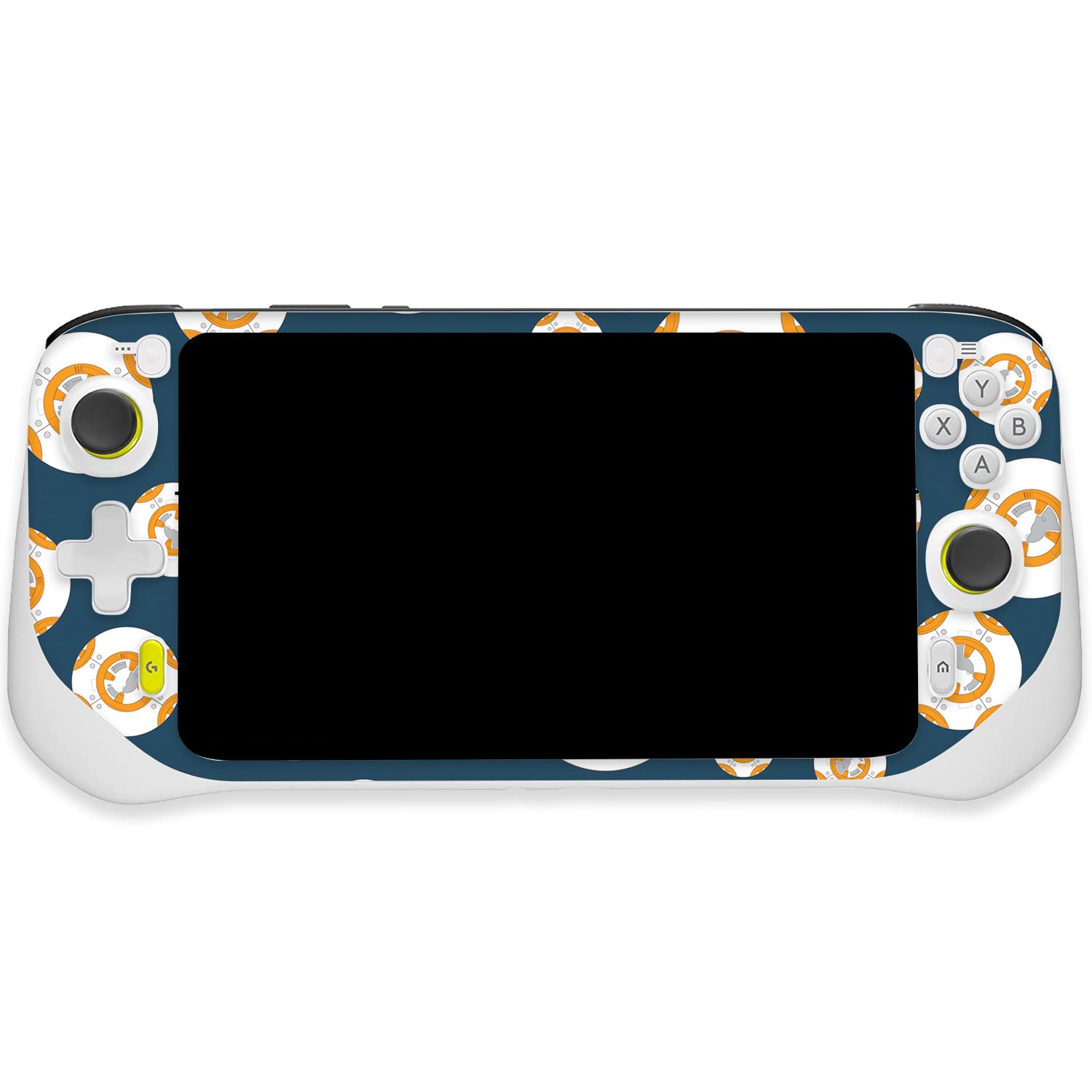MightySkins Skin Compatible with Logitech G Cloud Gaming Handheld - Mini Galaxy Bots | Protective, Durable, and Unique Vinyl Decal wrap Cover | Easy to Apply | Made in The USA