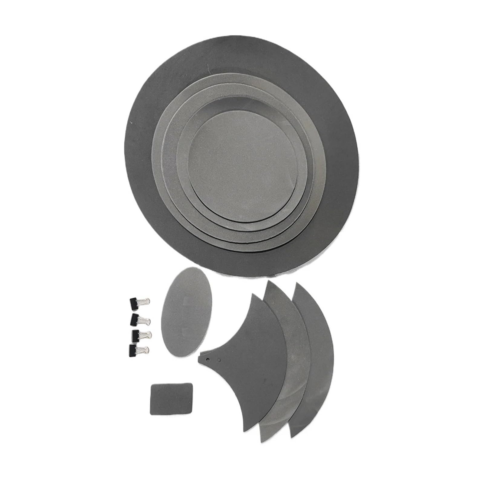 Gummischaum-Dämpfer-Pads, Becken-Schalldämpfer-Set