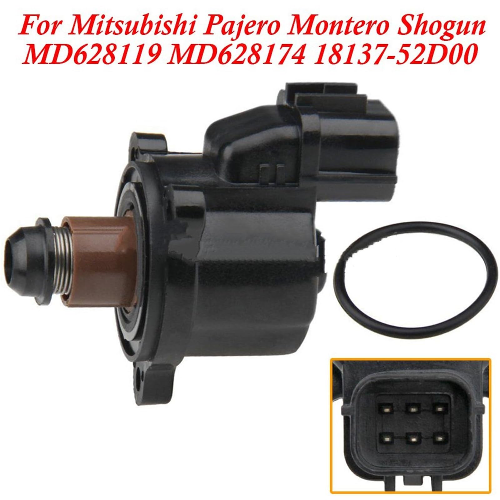 Pasuje do Mitsubishi Pajero Montero Shogun Galant Sport MD628119 MD628174 MD619857 Iac zawór sterujący powietrzem jałowym Zawory sterujące ogrzewaniem do silnika