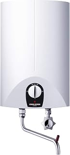 Stiebel Eltron 222192 SN SL GB Small Electric Water Heater, with Opella Tap + Outlet spout, 10 litres, pressurised Appliance, oversink, 2000 W