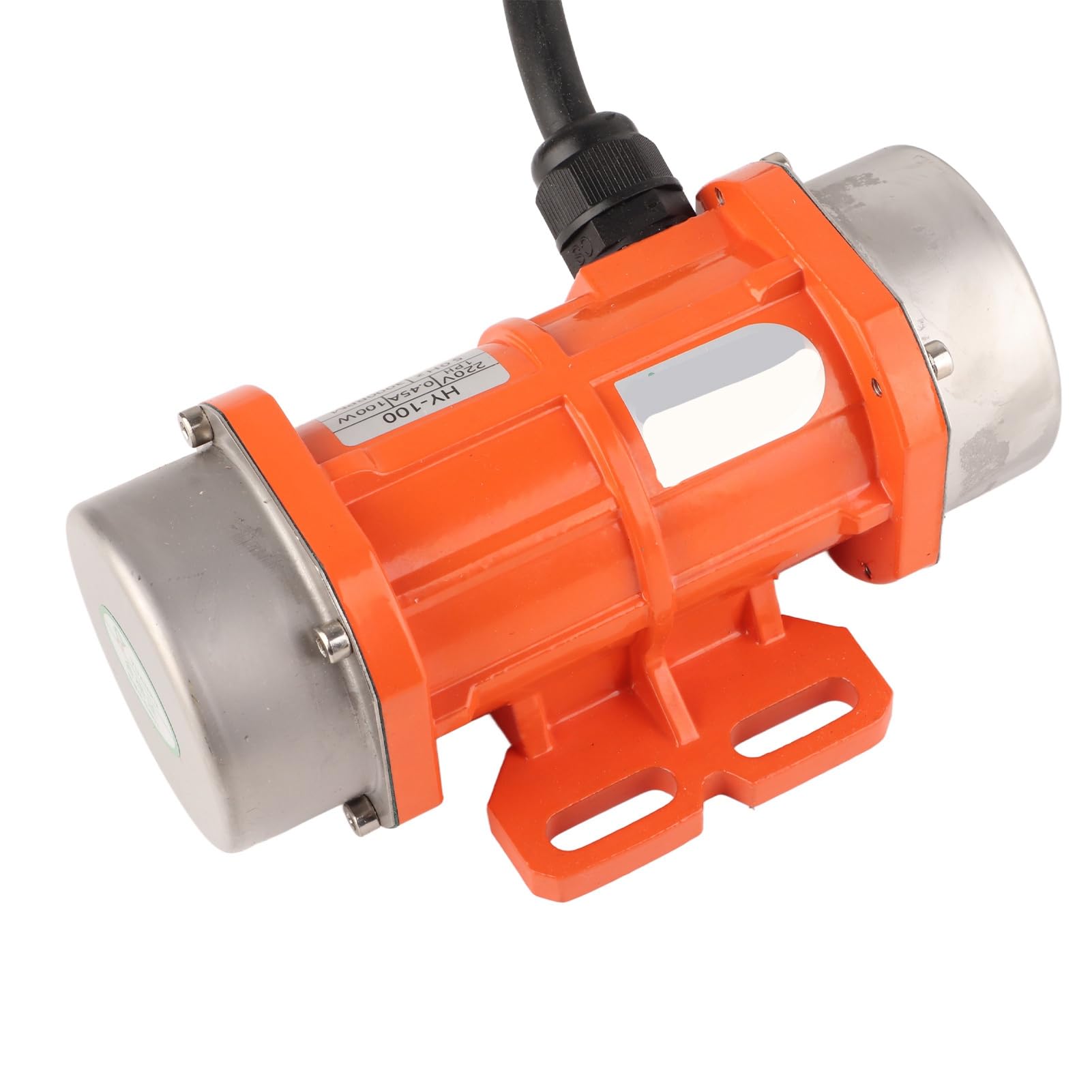 Motor de Vibración Monofásico IP66, Resistente Al Agua, Asíncrono, Carcasa de Aleación de Aluminio, 220V, 3000RPM, Accesorios Profesionales (100W)