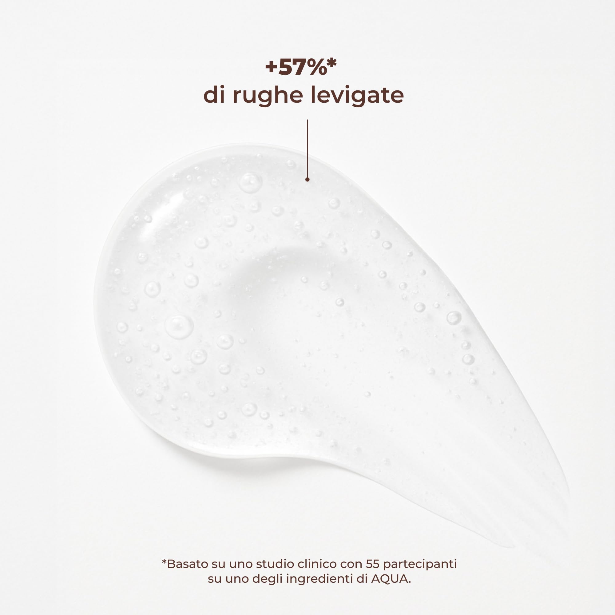 COCOSOLIS AQUA Filler-Effect Hyaluron Supreme Siero viso con 8 tipi di acido ialuronico e Aquaxyl™, vegano Anti-Age Cura diurna con Ultra Idratazione