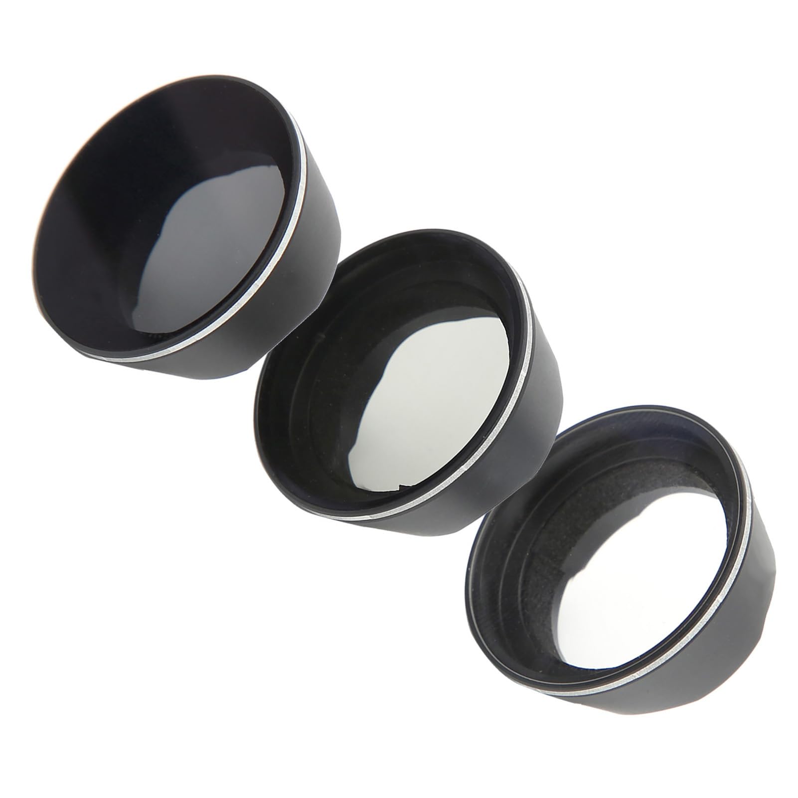 Zestaw filtra soczewki dronów szklany UV CPL ND8 Filtry ochronne dla FPV Combo HD wielowarstwowa powłoka aluminiowa Czarna 3PCS