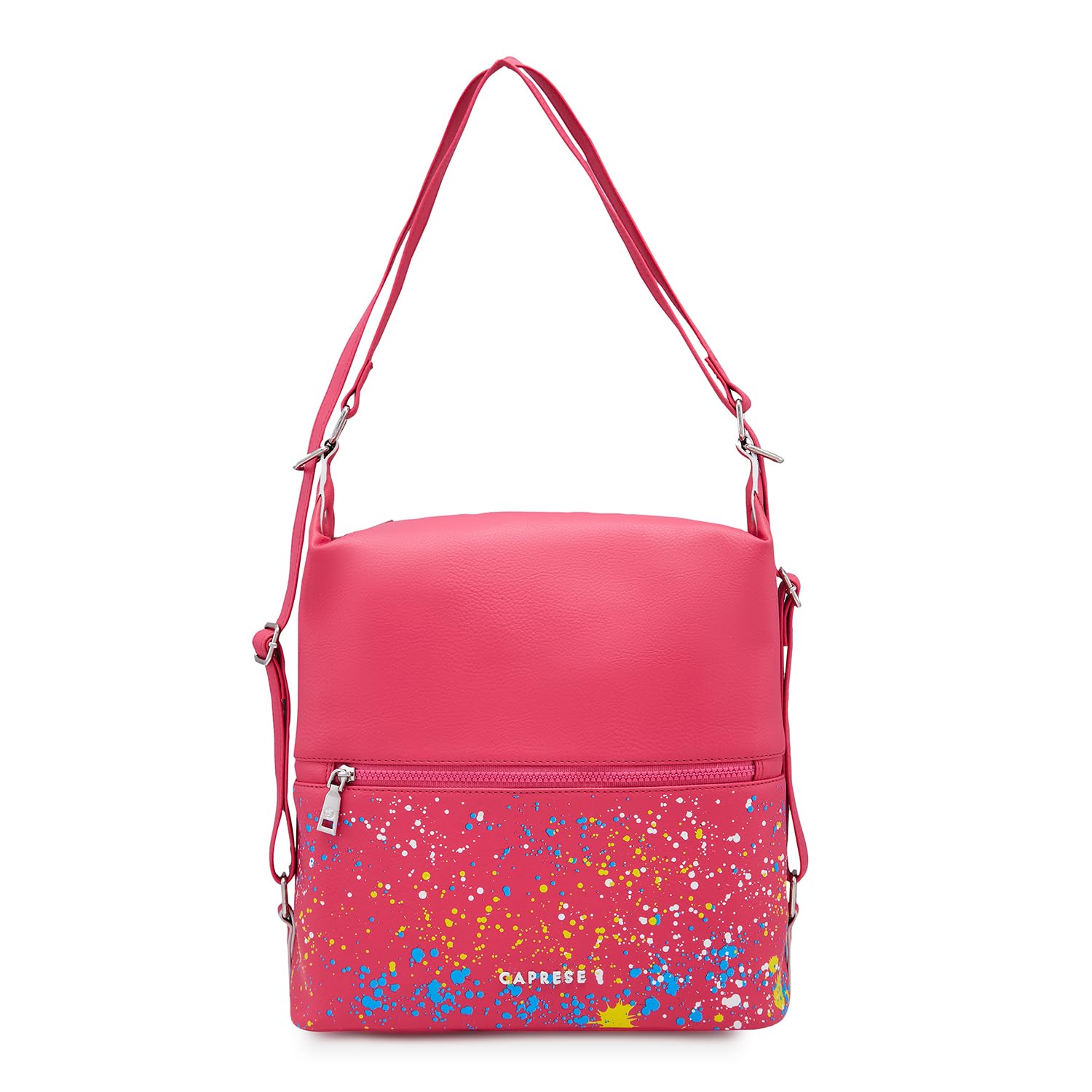 Splash Fashion Backpack for Women (Medium, Fuchsia)-image-40