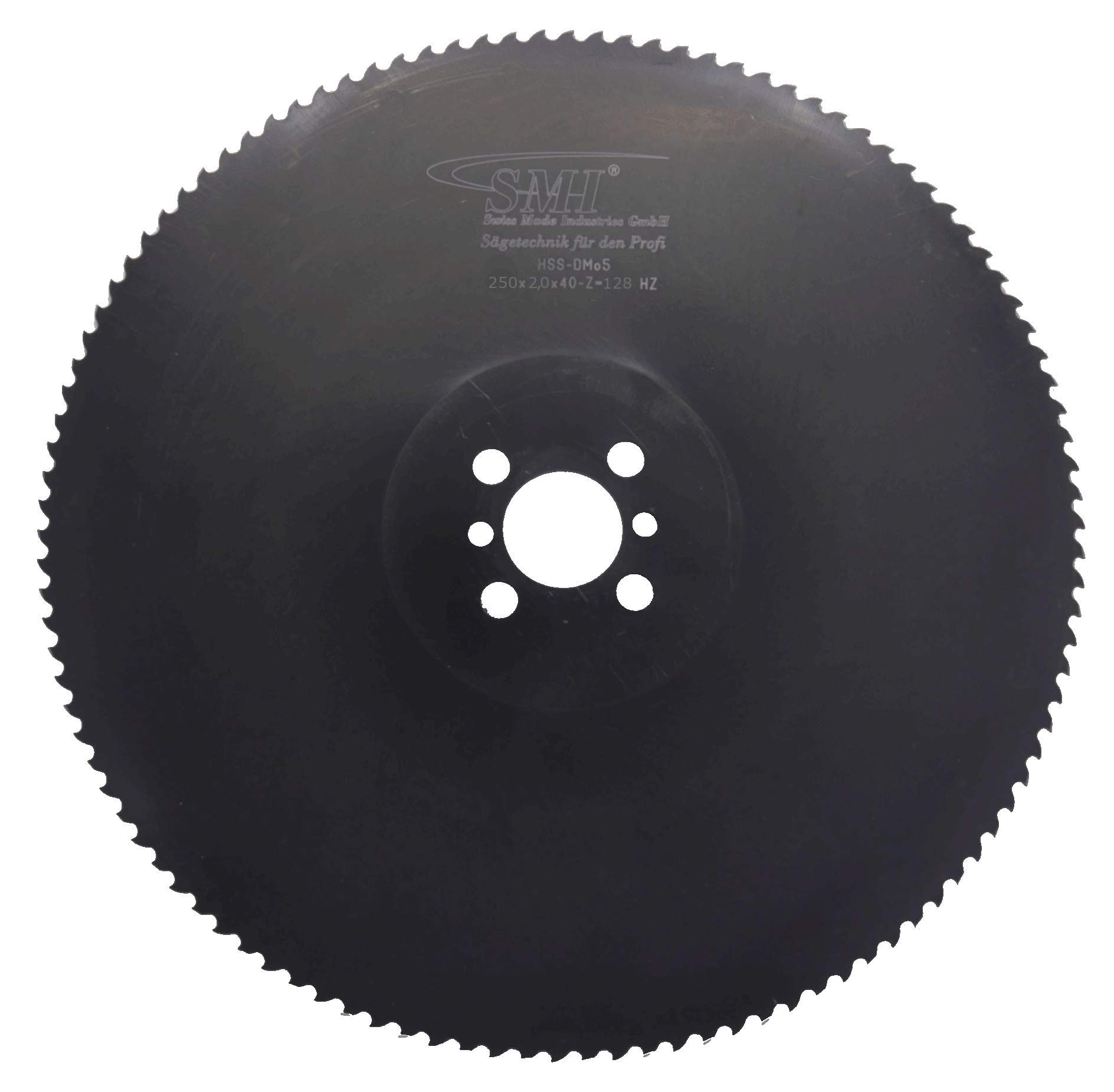 SMI Metall-Kreissägeblatt Hss DMO5 250 x 2,0 x 40 mm 128 Zähne Sägeblatt Kreissägeblatt Metallsägeblatt