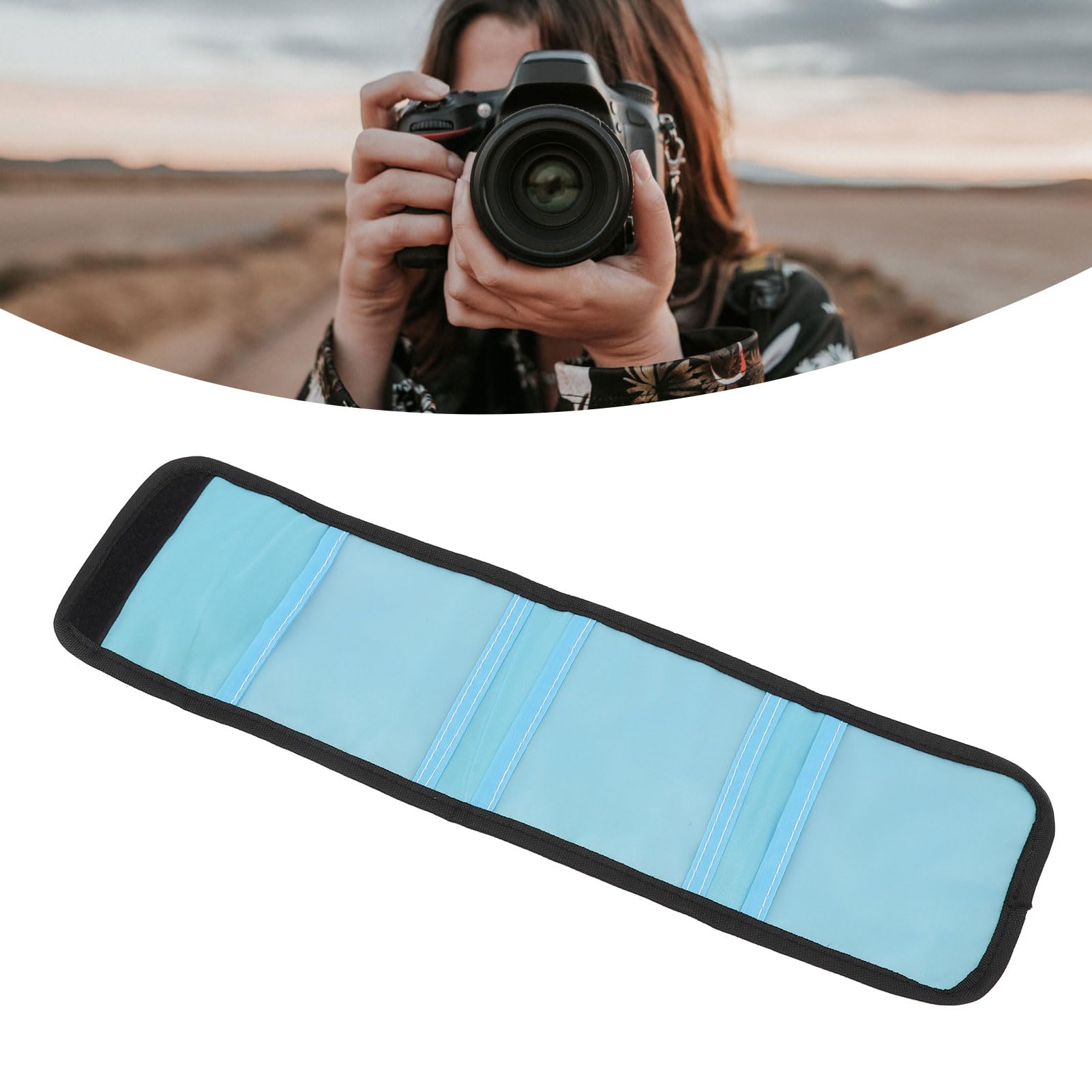 Doublure Amovible Fixation Ceinture Pochette De Filtre Pour Objectif Tide Optics | Peut Contenir 5 Filtres Jusqu'à 86 Mm | Étui De Protection Durable Résistant à L'eau Et à La Poussière Avec