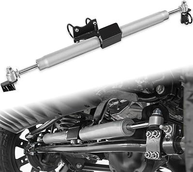 N3 Dual Steering Stabilizer fits for Jeep Wrangler JK 07-18, Replacement Part for 8734930