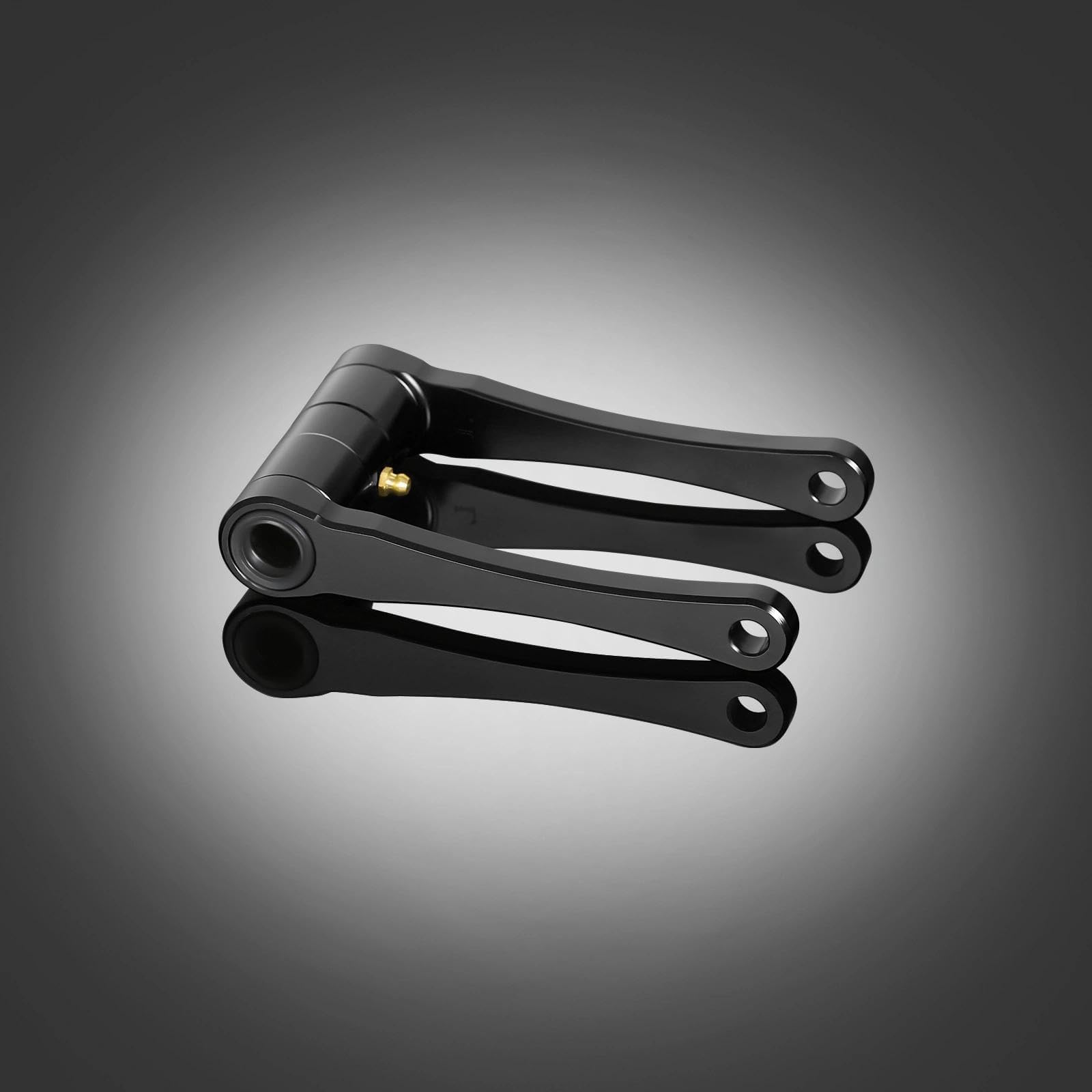 CRF300L Collegamenti di Abbassamento Sospensione Posteriore Compatibili con CRF 300L RALLY 2020-2024 Motocicletta Kit Accessori CNC Regolabile a Leva di Abbassamento (Nero)