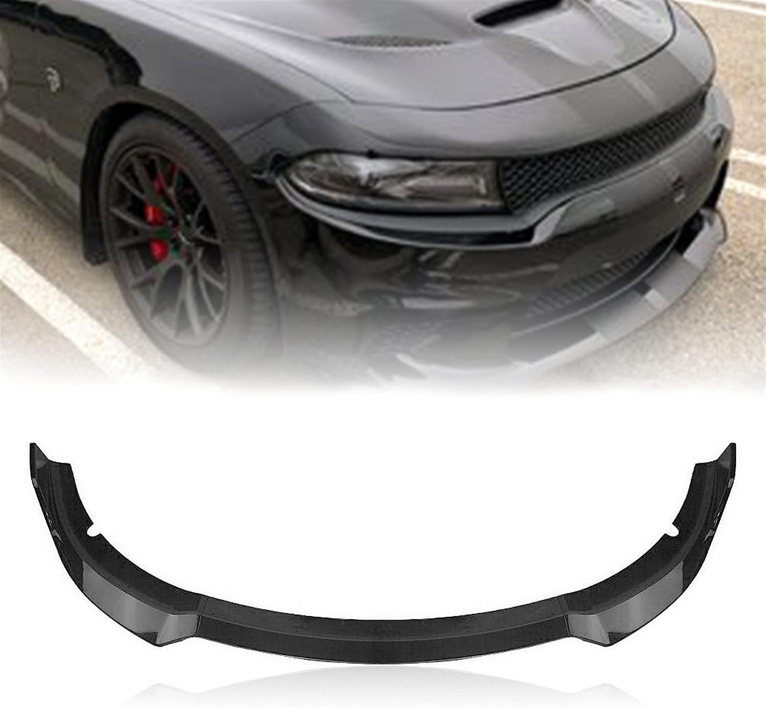 Spoiler de lèvre avant Dodge Charger SRT diffuseur de carrosserie haut de gamme