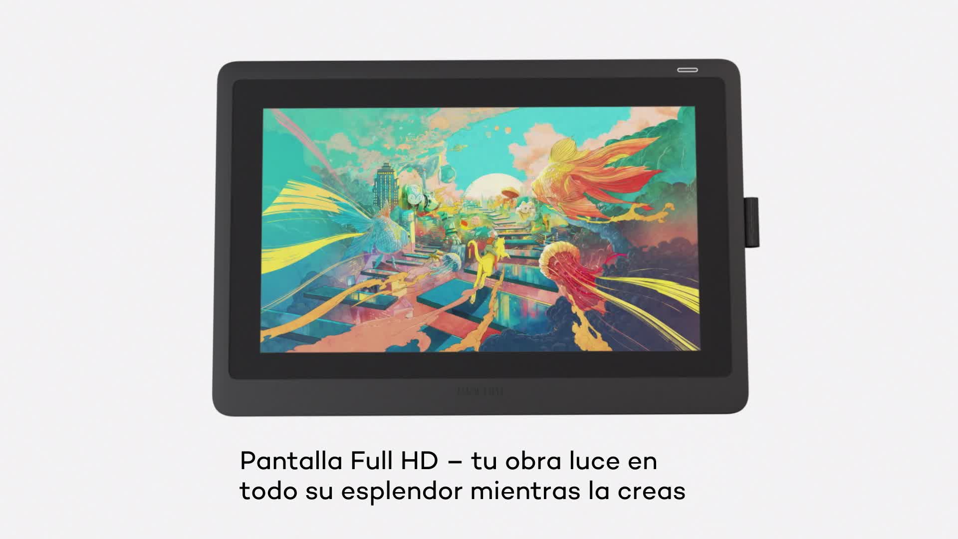 Wacom Cintiq 22 DTK2260K0A - Monitor Interactivo Creativo, Soporte