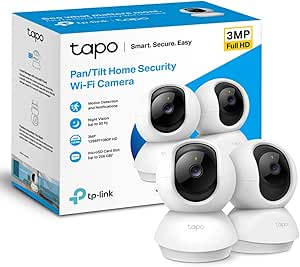 TP-Link Tapo 2K Pan/Tilt Indoor Security WiFi Camera (Tapo C210P2)