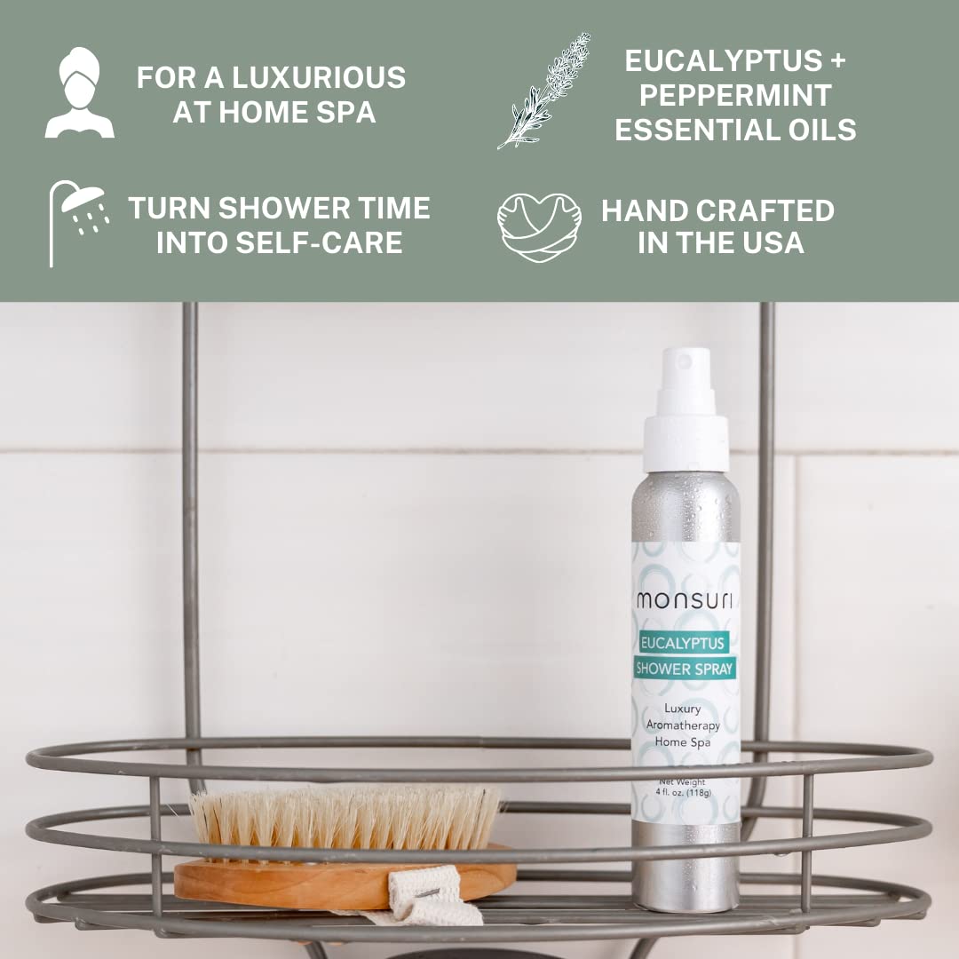 Buy Eucalyptus Shower Spray Aromatherapy Mist Steam Shower Eucalyptus