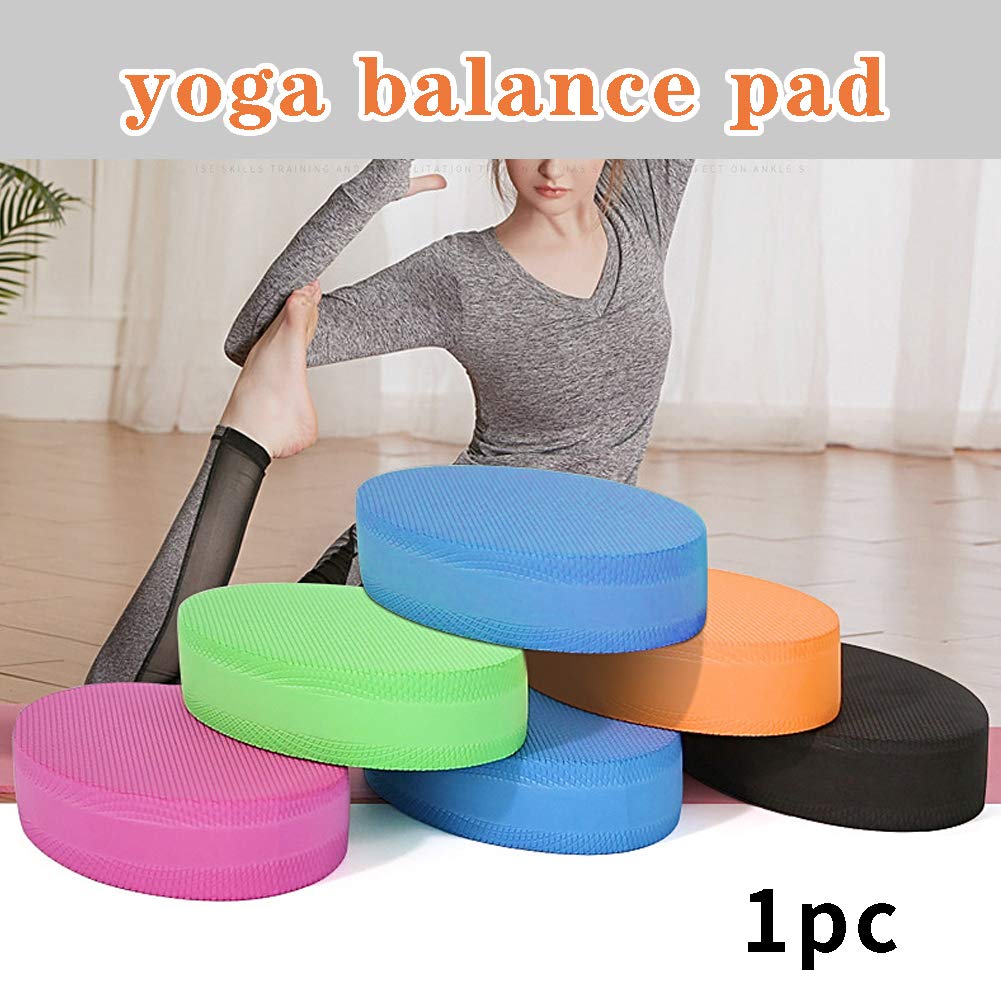 Coussin D'Équilibre Oval En Mousse Antidérapante - Tapis Stable Pour Fitness, Yoga Et Entraînement à Domicile
