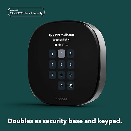 Miniatura 10 de ecobee Paquete de seguridad total y ahorro con cámara de timbre inteligente (con cable), sensor inteligente para puertas y ventanas y termostato