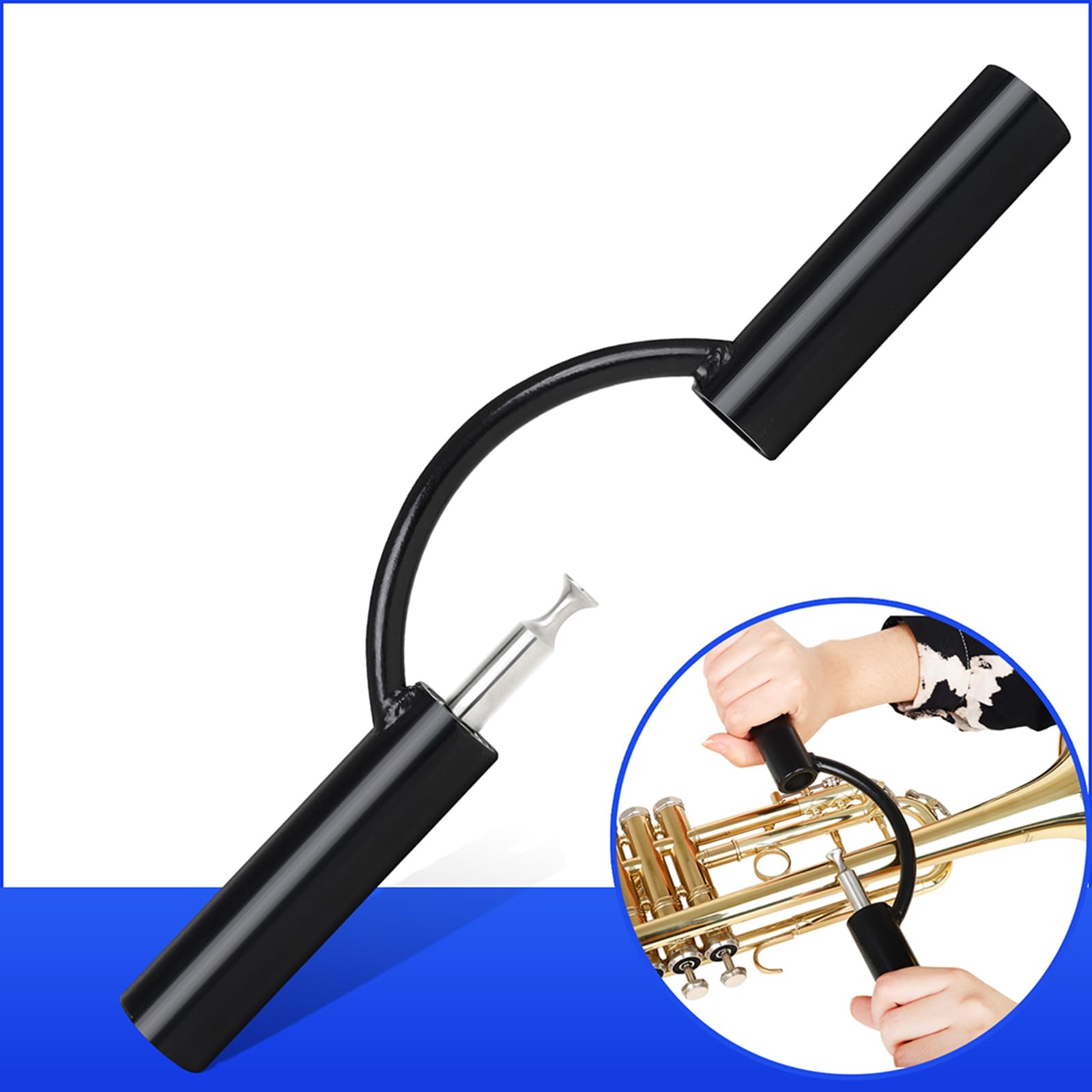 WUURAA Outils De Tôle De Bande Accessoires De Trompette Outils Saxo Outil De Réparation D'instruments À Vent Rouleau De Presse D'instruments À Vent À Deux Mains