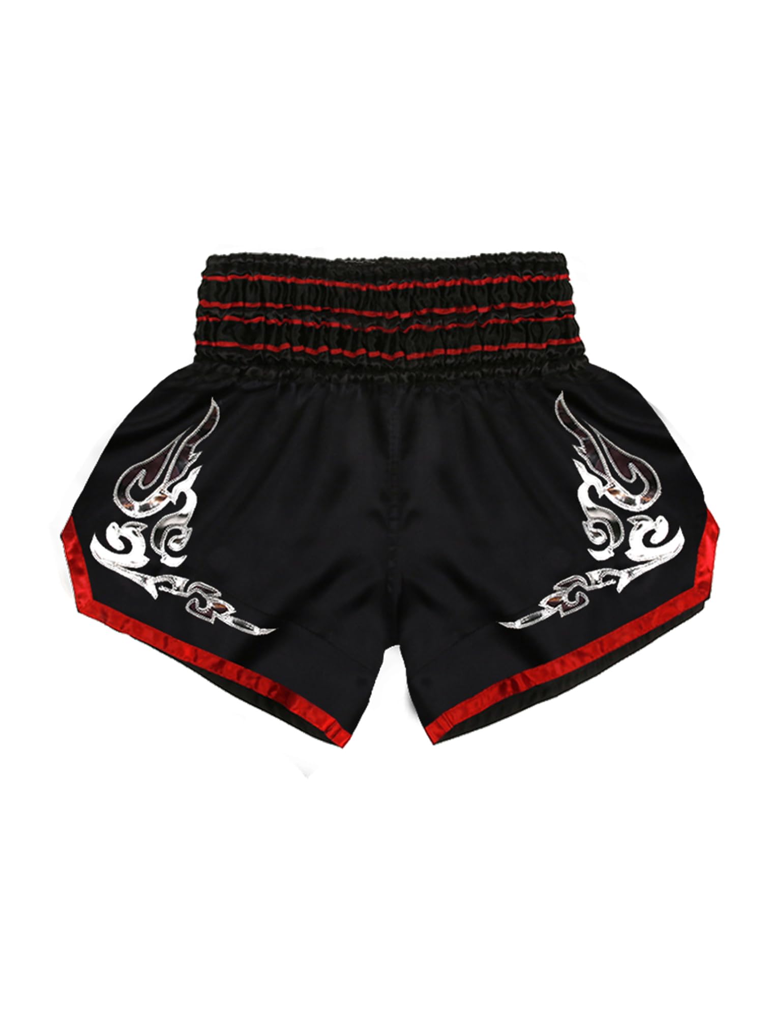 TiaoBug Pantalones Cortos De Boxeo para Niños Pantalon Cintura Ancha Pantalones Cortos para Muay-Thai MMA Ropa De BJJ