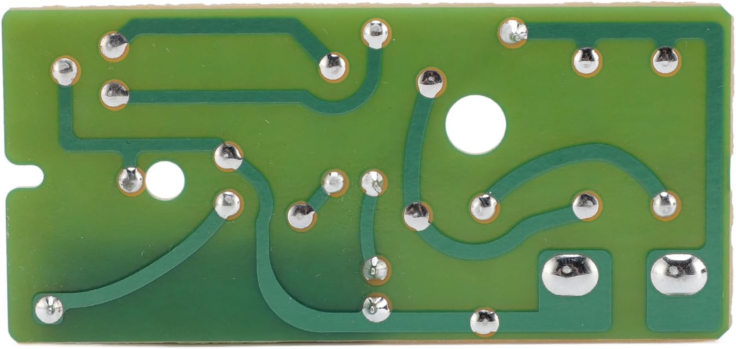 Bottom view of the Zerodis Sewing Machine Pedal Circuit Board showing solder points