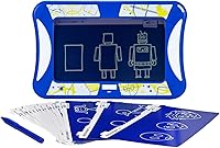 Boogie Board Sketch Studio 10-Inch Reusable Kids Drawing Tablet Kit with 20+ Templates, Erase-Lock & Stylus - Ages 4+