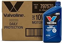 Vista 35 de Valvoline Daily Protection 10W-30 Aceite de motor convencional, 1 cuarto de galón