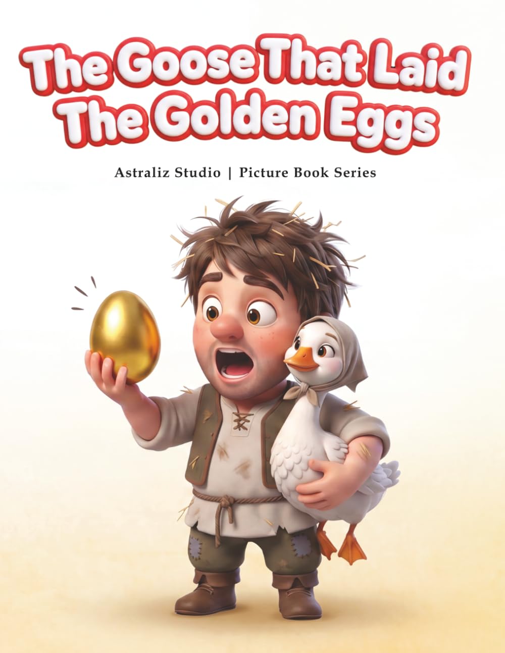 The Goose That Laid the Golden Eggs: A Gentle Aesop’s Fable Read-Aloud for Ages 3–5 (Read with Astraliz: Aesop’s Fables Picture Books)